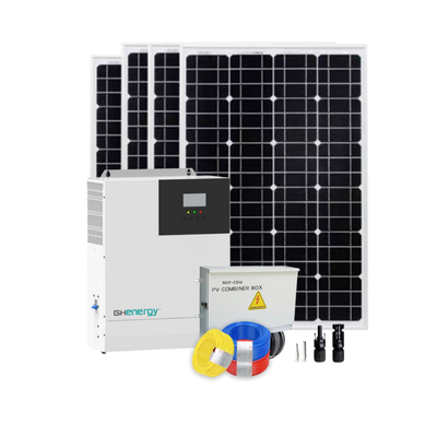 Poly panneaux solaires 3KW-20KW et Powerwall avec la batterie au lithium