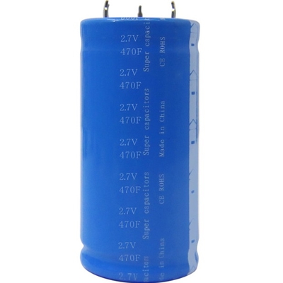 Petite de volume puissance élevée 35x62mm des condensateurs 2.7V 470F ultra non faciles à éclater