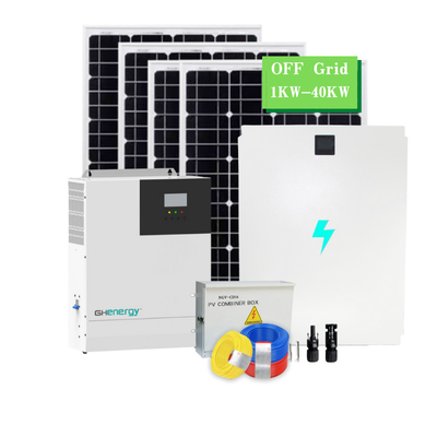 Système solaire à la maison résistant de Gonghe PID, systèmes 120V à énergie solaire résidentiels