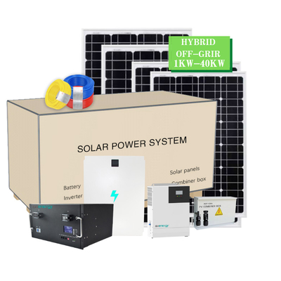 48V Ultraportable sur le système solaire de grille, système solaire pratique de batterie au lithium