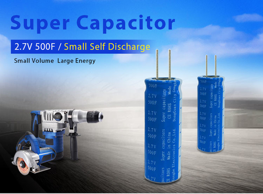 Matériel électrolytique des cellules 2.7volt 500farad Graphene de Supercapacitor