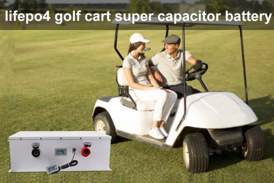 La batterie superbe de chariot de golf de la banque 48v 5250wh de condensateur terme long la longue vie de cycle