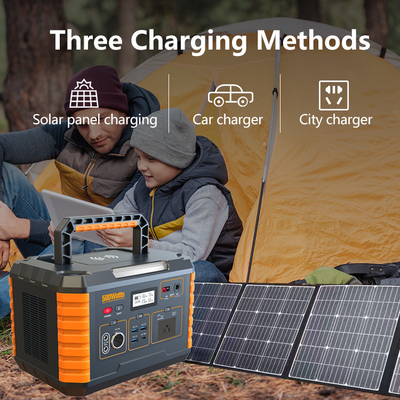 centrale portative de secours de 110V 7Kg, alimentation d'énergie solaire pratique pour le camping