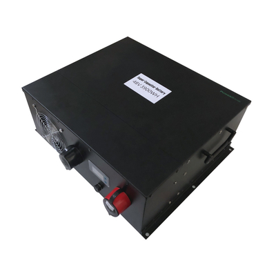Couleur noire profonde d'installations de batterie de télécom du cycle 3900WH renouvelable