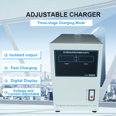 couleur blanche viable de la voiture 40Ah des chargeurs pratiques 220V 380V de batterie