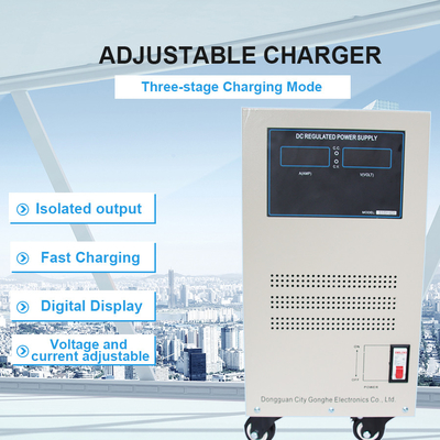 couleur blanche universelle de chargeurs de batterie de voiture de 220V 380V 80A RC