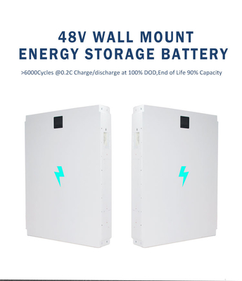 Hybride sur les systèmes d'alimentation solaire résidentiels de grille avec la batterie au lithium 48V