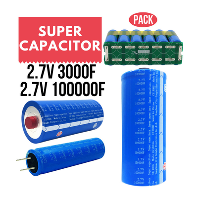 La batterie superbe de condensateur de capacité élevée pendant 20000 fois de la voiture 74WH font un cycle