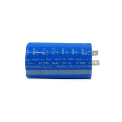Les condensateurs superbes supportent 2,7 le farad de volt 500 pour remplacer des batteries par le trou