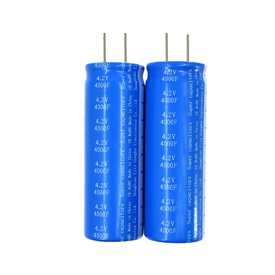 Cellule 4.2v 4000f de supercondensateur de stockage d'énergie de C424000R/télécom/panneau solaire