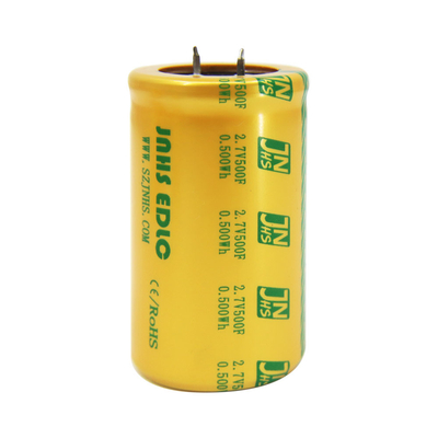 Cellule de supercondensateur enfichable 2,7 volts 500 Farad Remplacer les piles